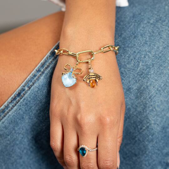 Bumble Bee Austrian Crystal Charm by Bead Landing™